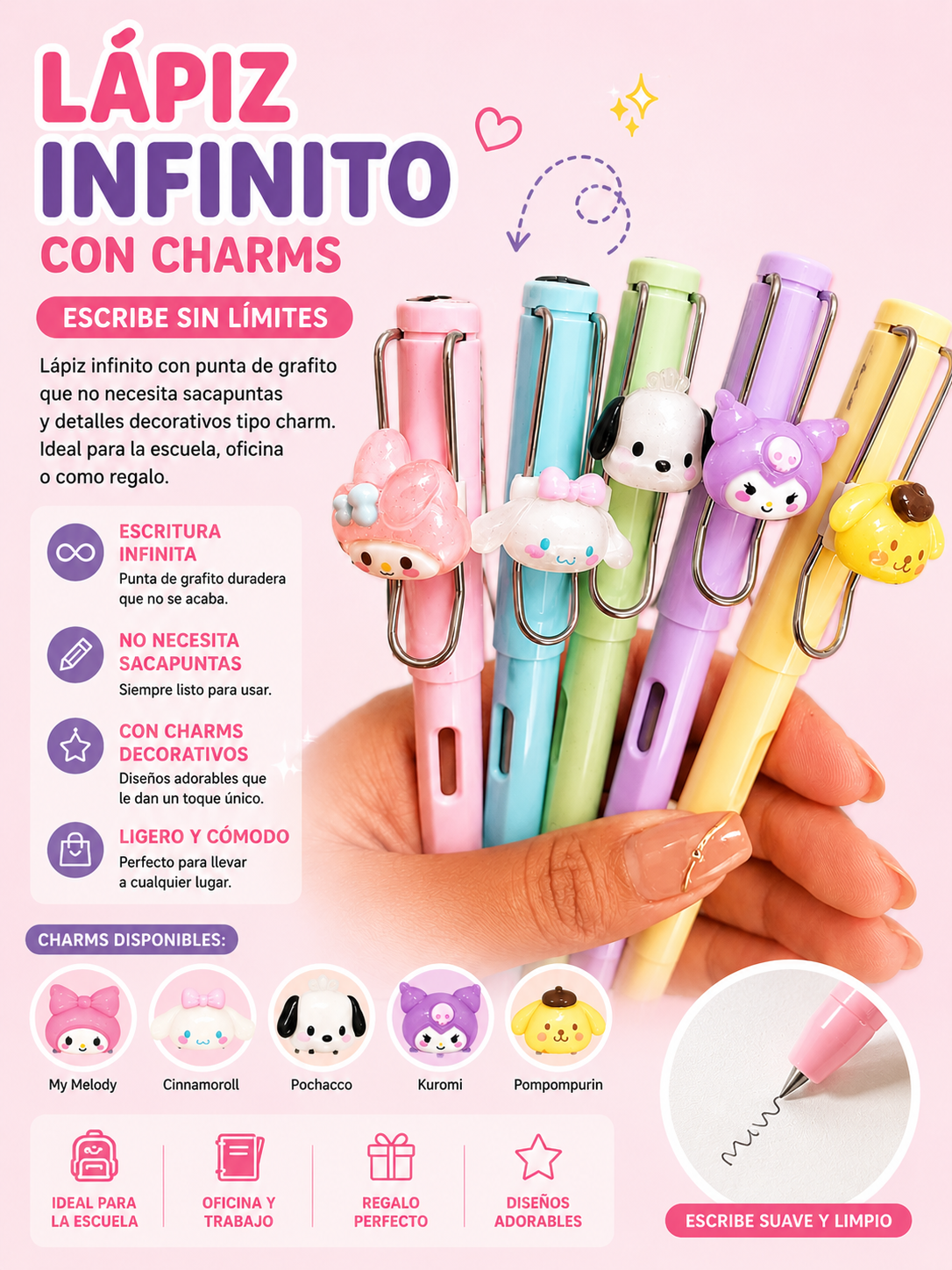 LAPIZ INFINITO SHARMS