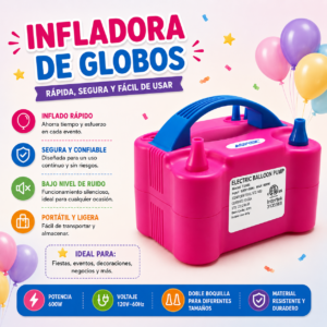 INFLADORA DE GLOBOS