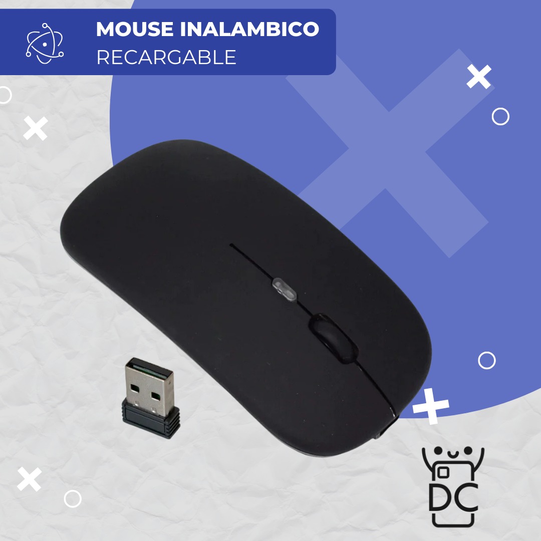 MOUSE INALAMBRICO RECARGABLE