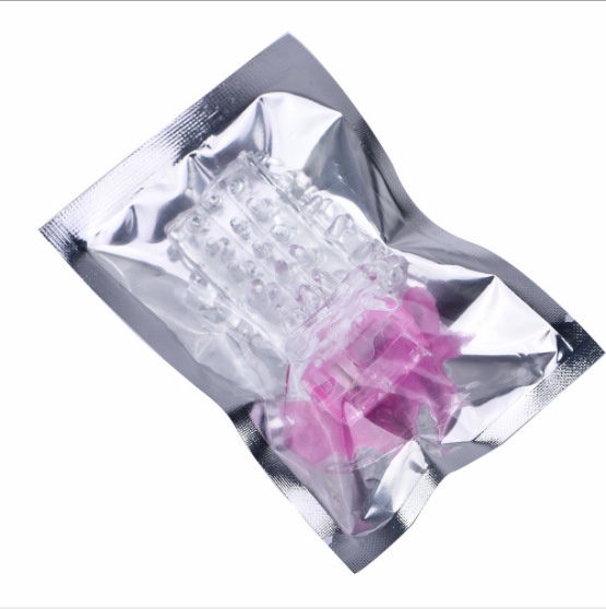 ANILLO VIBRADOR CON MEDIA FUNDA