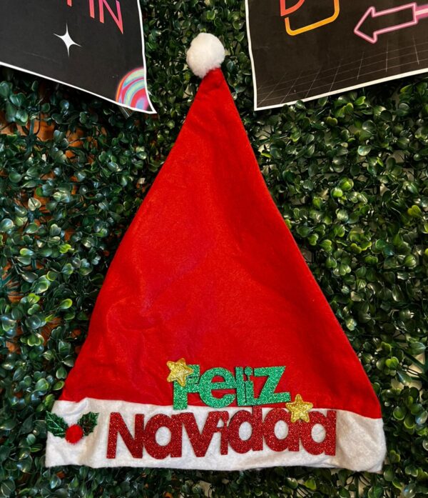 GORRO FELIZ NAVIDAD