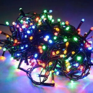 SERIE LUZ NAVIDAD 100 LEDS COLORES
