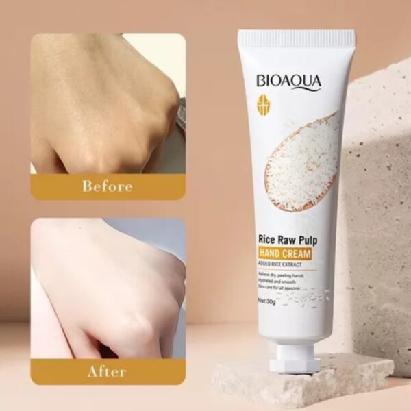 CREMA DE MANOS ARROZ BIOAQUA - Imagen 2