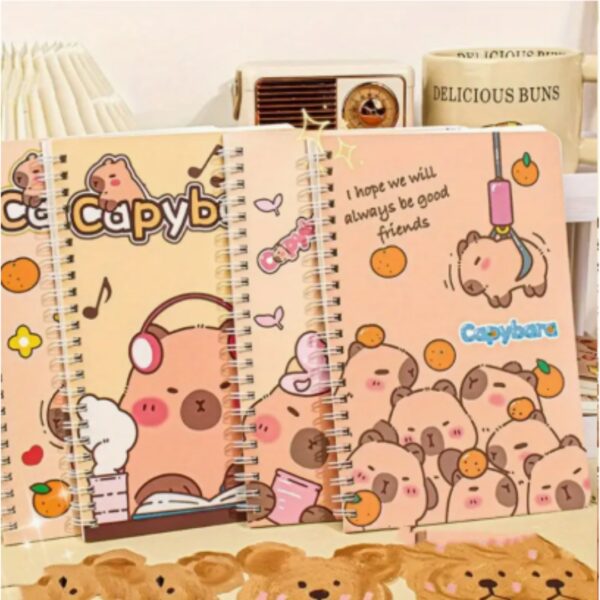 LIBRETA CAPIBARA 17 X 12 CMS