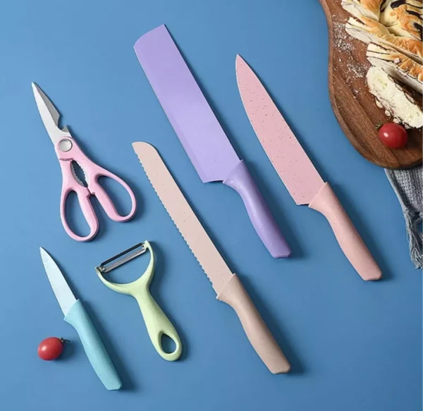 SET DE 6 CUCHILLOS PASTEL - Imagen 3
