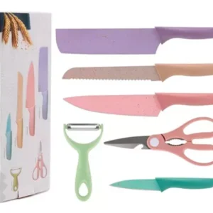 SET DE 6 CUCHILLOS PASTEL