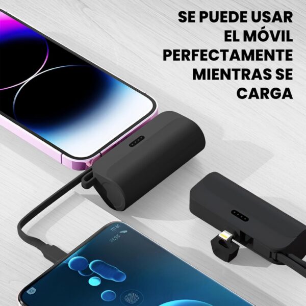 BATERIA PORTATIL 4500mAh 10.5W TIPO C - Imagen 3