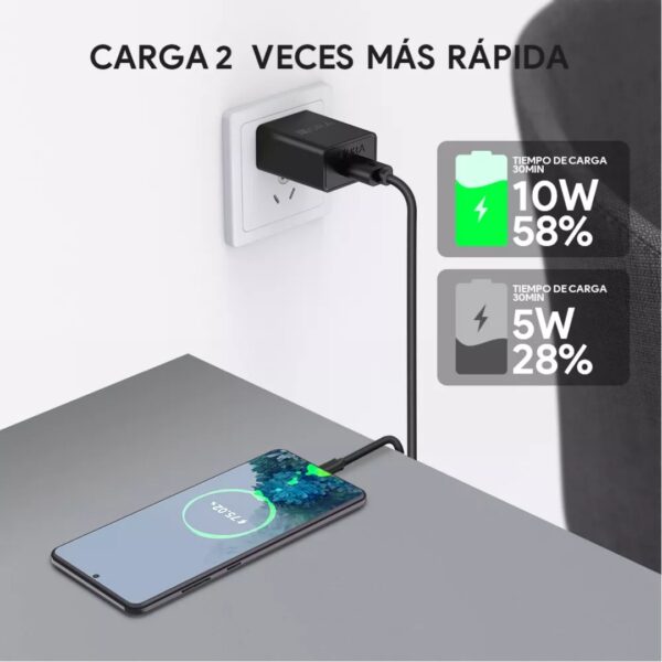 COMBO CARGADOR TIPO C 1HORA - Imagen 3