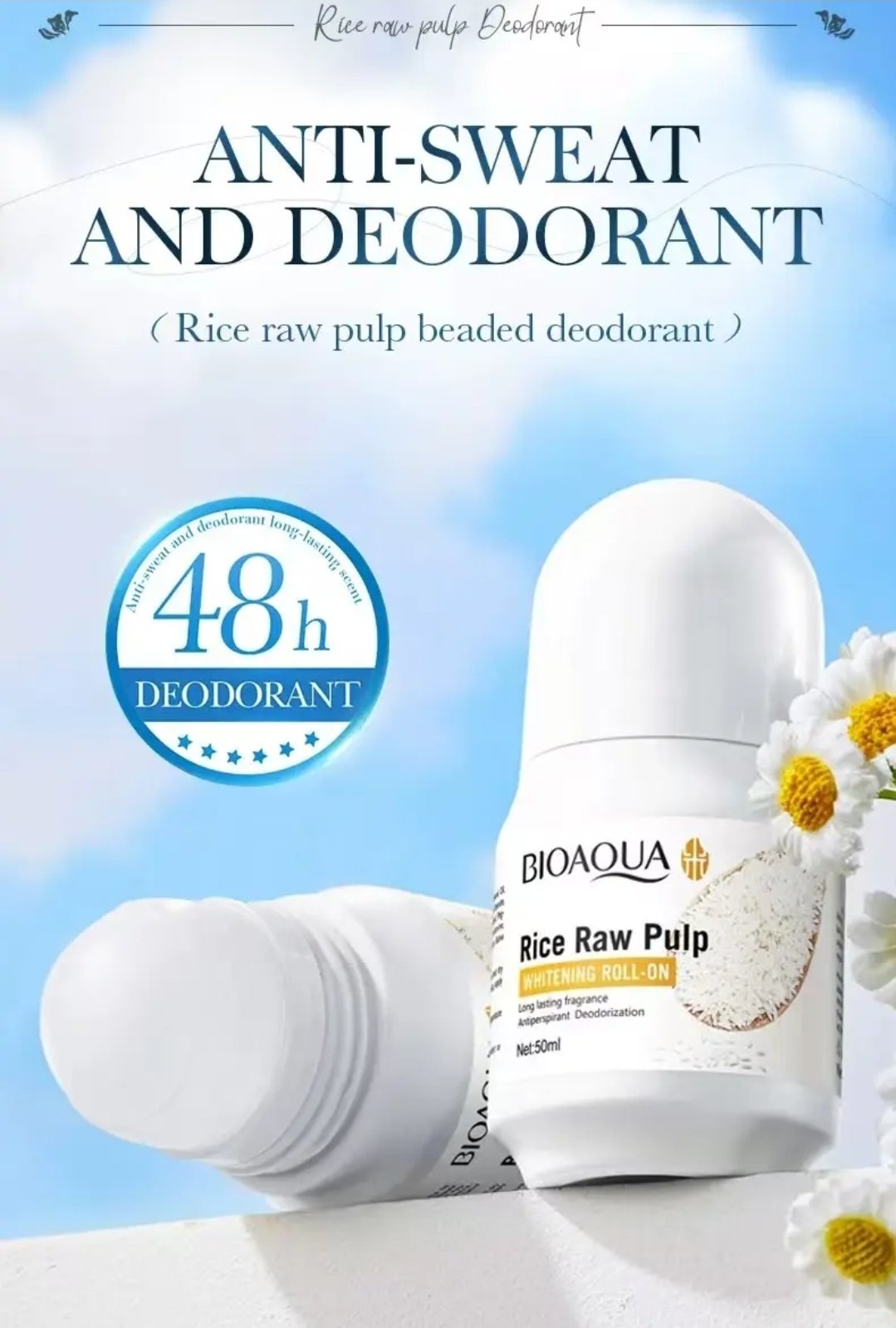 DESODORANTE ANTITRANSPIRANTE BIOAQUA - Imagen 2
