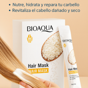MASCARILLA DE ARROZ PARA CABELLO