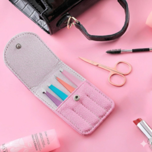 SET MANICURA PORTÁTIL ROSA