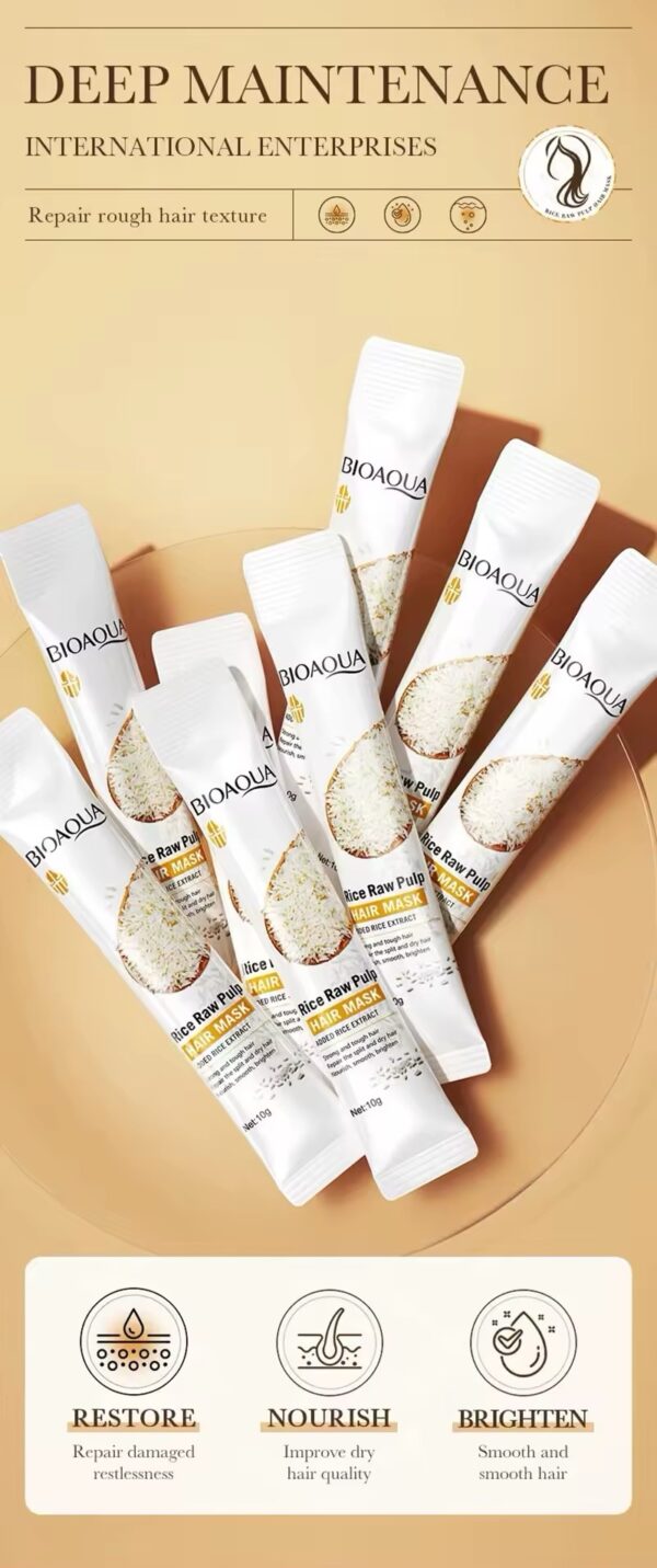 MASCARILLA DE ARROZ PARA CABELLO - Imagen 4