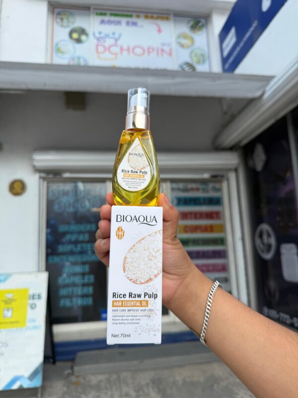 ACEITE DE ARROZ PARA CABELLO BIOAQUA