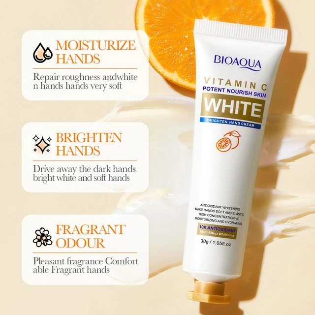 CREMA DE MANOS VITAMINA C BIOAQUA - Imagen 2