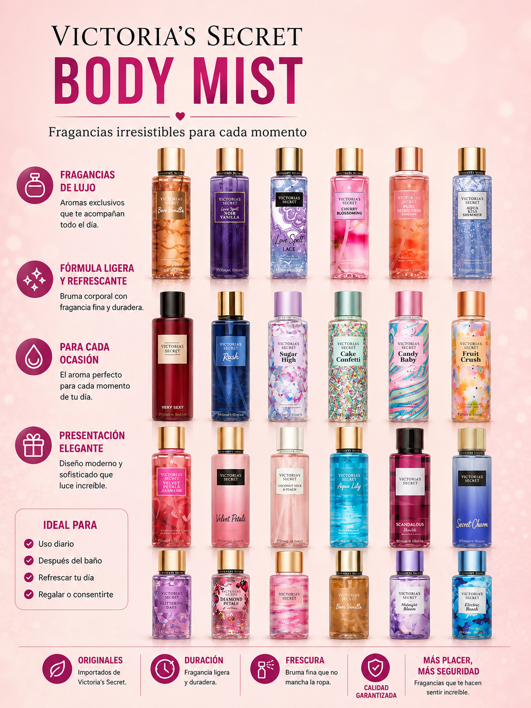 BODY MIST VICTORIA SECRET 1:1 - Imagen 2