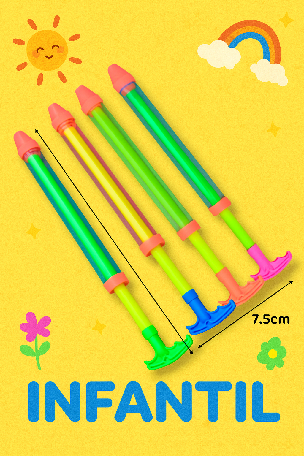 LANZADOR DE AGUA EXTENSIBLE PARA NIÑOS