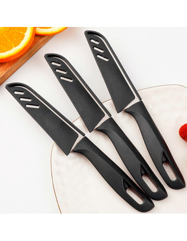 CUCHILLO DE COCINA CON FUNDA PROTECTORA