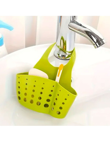 ORGANIZADOR COLGANTE DE SILICÓN PARA LAVABO