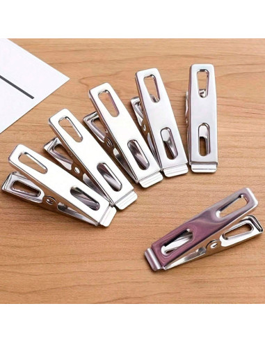 PAQ 20PZS PINZAS METÁLICAS MULTIUSOS