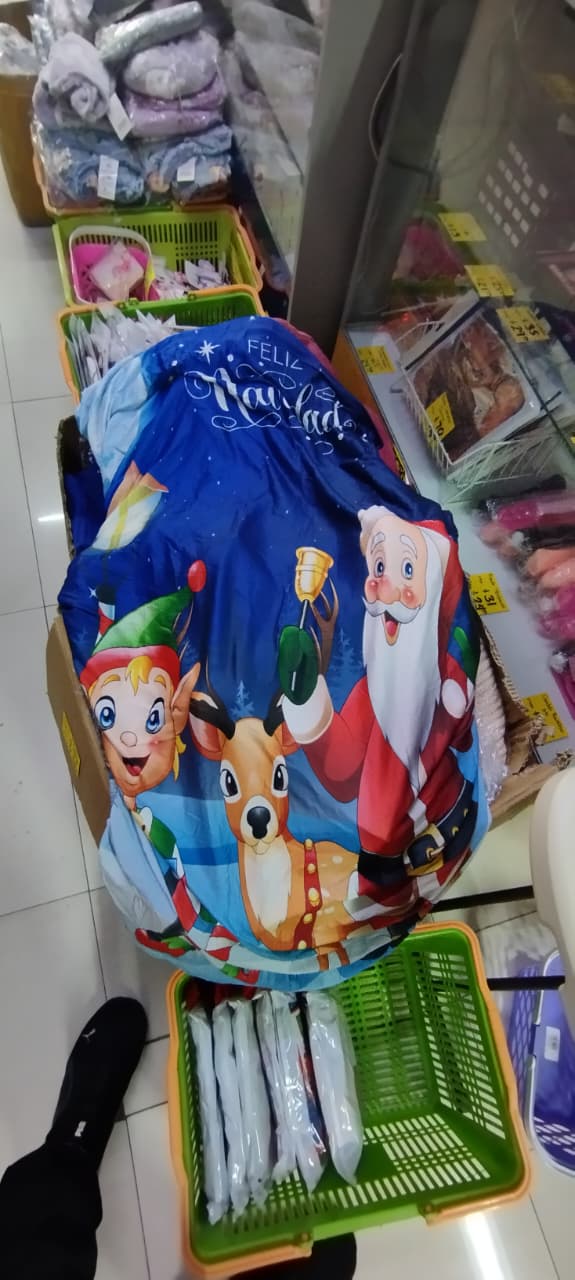 FUNDA NAVIDEÑA PARA PUERTA 105 X 210 - Imagen 9