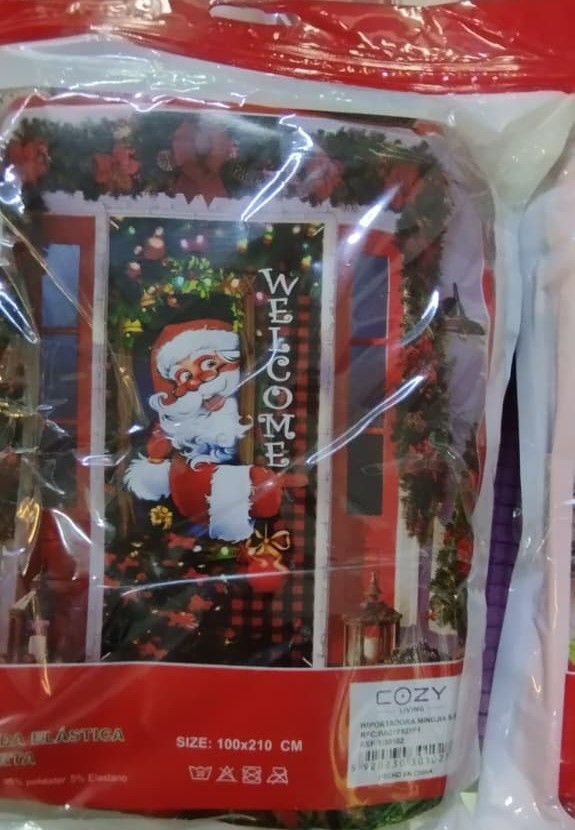 FUNDA NAVIDEÑA PARA PUERTA 105 X 210 - Imagen 11