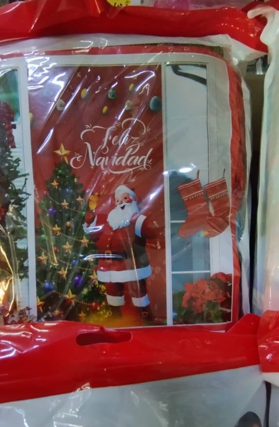 FUNDA NAVIDEÑA PARA PUERTA 105 X 210 - Imagen 5