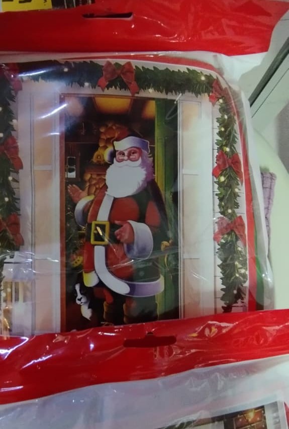 FUNDA NAVIDEÑA PARA PUERTA 105 X 210 - Imagen 4