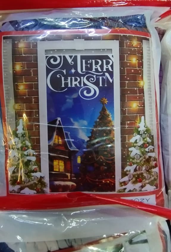 FUNDA NAVIDEÑA PARA PUERTA 105 X 210 - Imagen 3