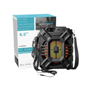 BOCINA CON MICROFONO 6.5