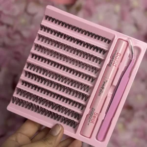 SET DE PESTAÑAS BEAUTIFUL KISS