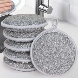 ESPONJA CIRCULAR METÁLICA