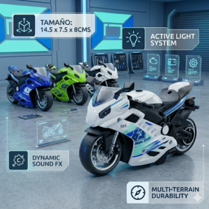 JUGUETE INFANTIL MOTO DEPORTIVA FRICCIÓN