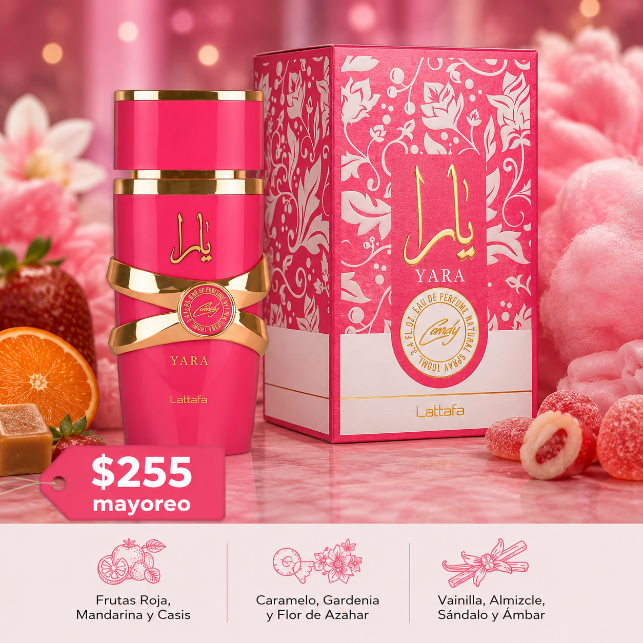 PERFUME YARA CANDY LATTAFA 1.1 - Imagen 2