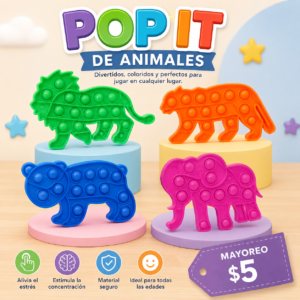 POPIT ANIMALITOS CHICO