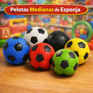 PELOTA DE ESPONJA MEDIANA