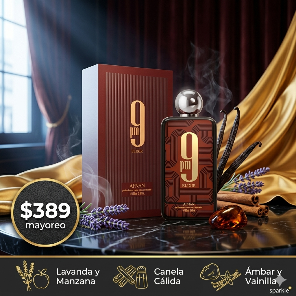 PERFUME AFNAN 9PM ELIXIR 100ML 1.1 - Imagen 2