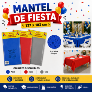 MANTEL FIESTA 137 X 183 CMS