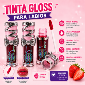 TINTA GLOSS YARA PARA LABIOS