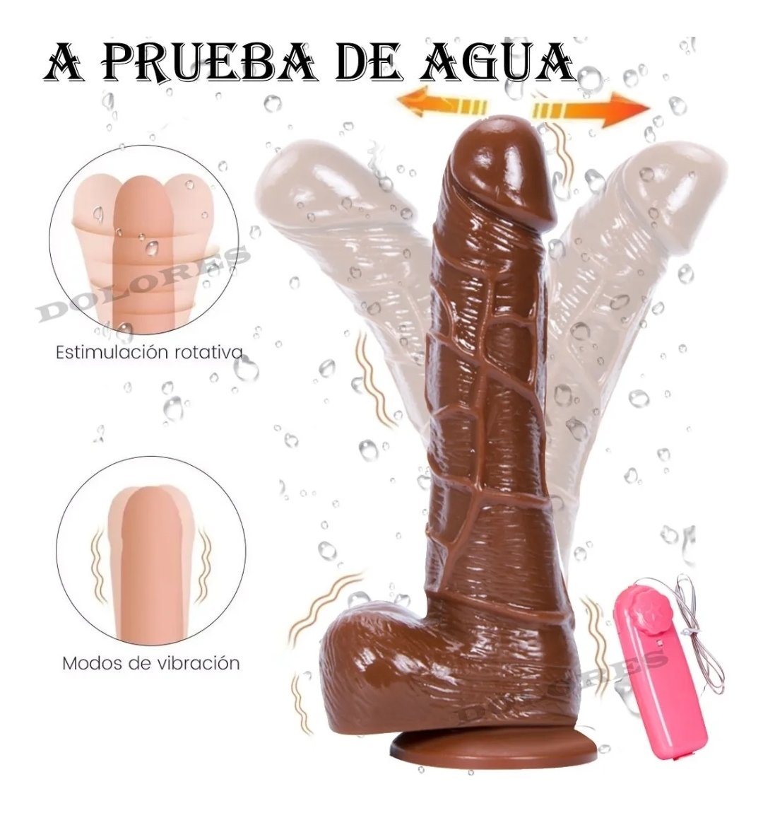 Vibrador realista con control remoto NICK - Imagen 3