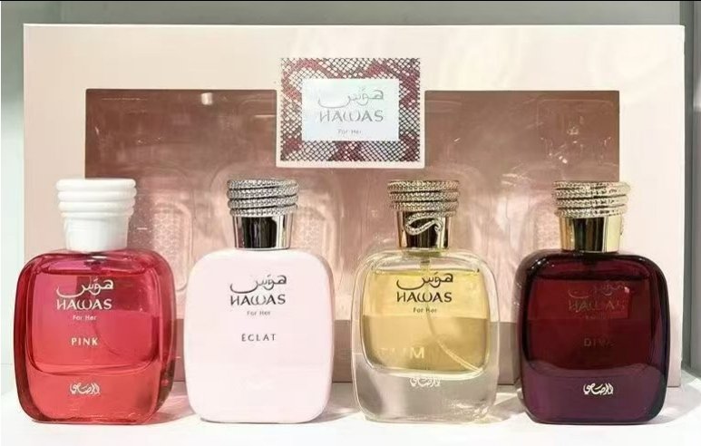 Set De Perfumes Hawas Mujer