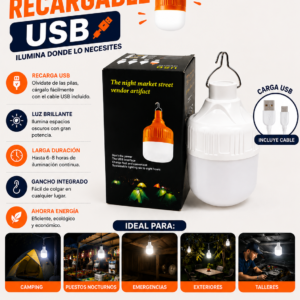 Foco Recargable USB