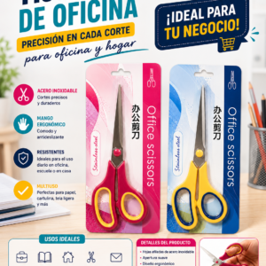 ✂️ Tijeras K804 | Precisión y Comodidad para Oficina y Hogar ✂️