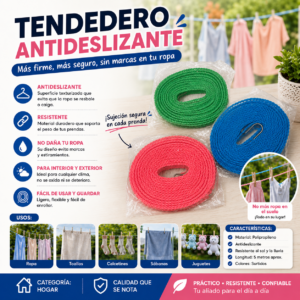 Tendedero Antideslizante