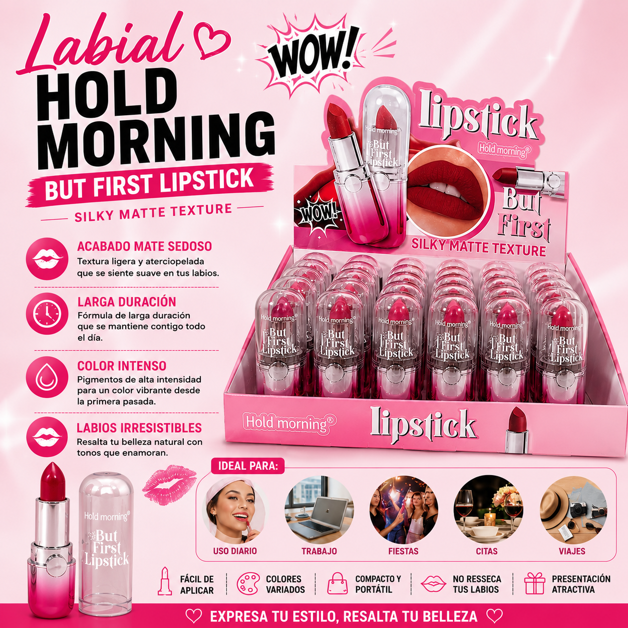 💋 Labial Hold Morning 💋