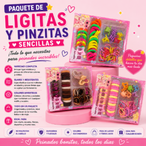 Paquete De Ligitas Y Pinzitas Sencillas