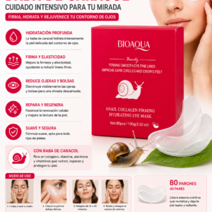 Parches De Ojos Baba De Caracol