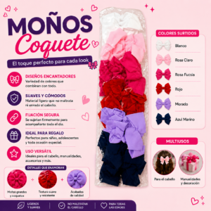 Moños coquete