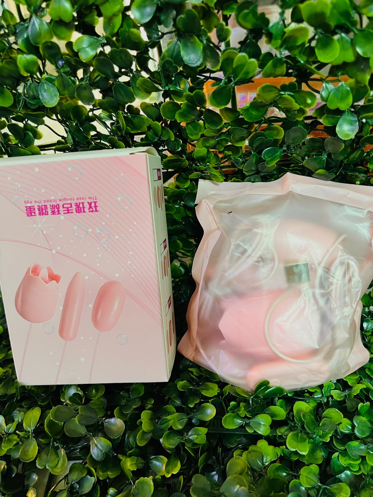 Masturbador Rosa Con Lengua Y Con Balas Doble