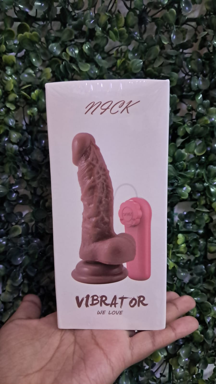 Vibrador realista con control remoto NICK
