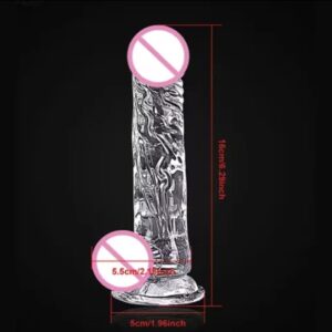 Dildo Transparente 15cm